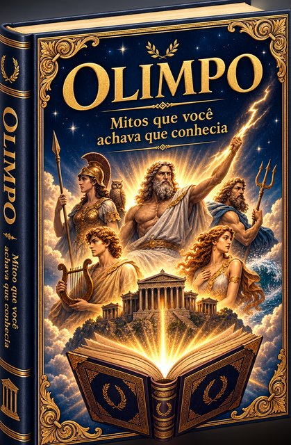 Capa do livro Olimpo: 5 mitos que você achava que conhecia